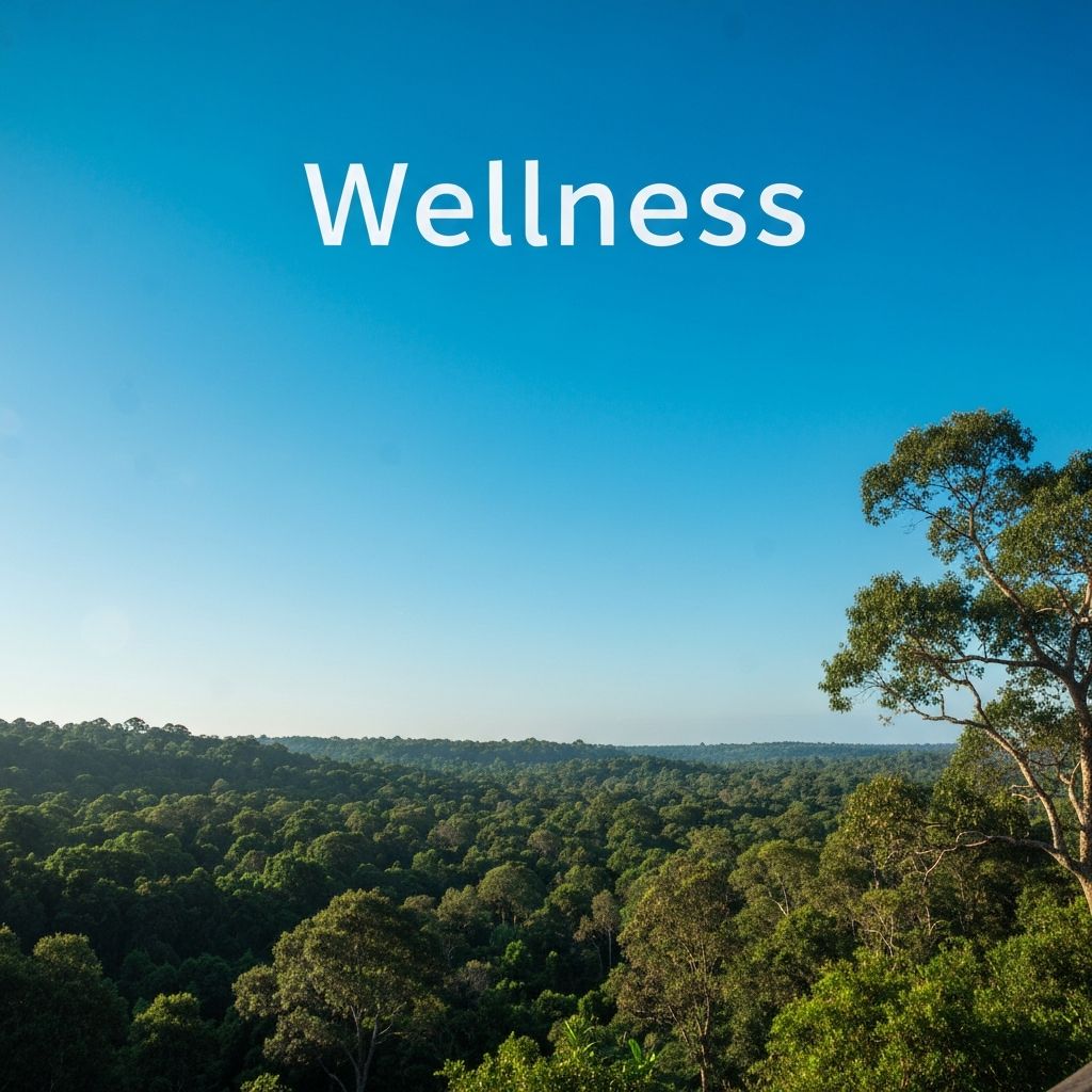 Natural wellness landscape